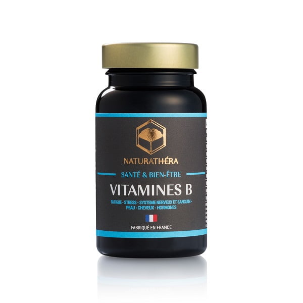 30 gélules de vitamine b6, vitamine b12 et autres vitamines b